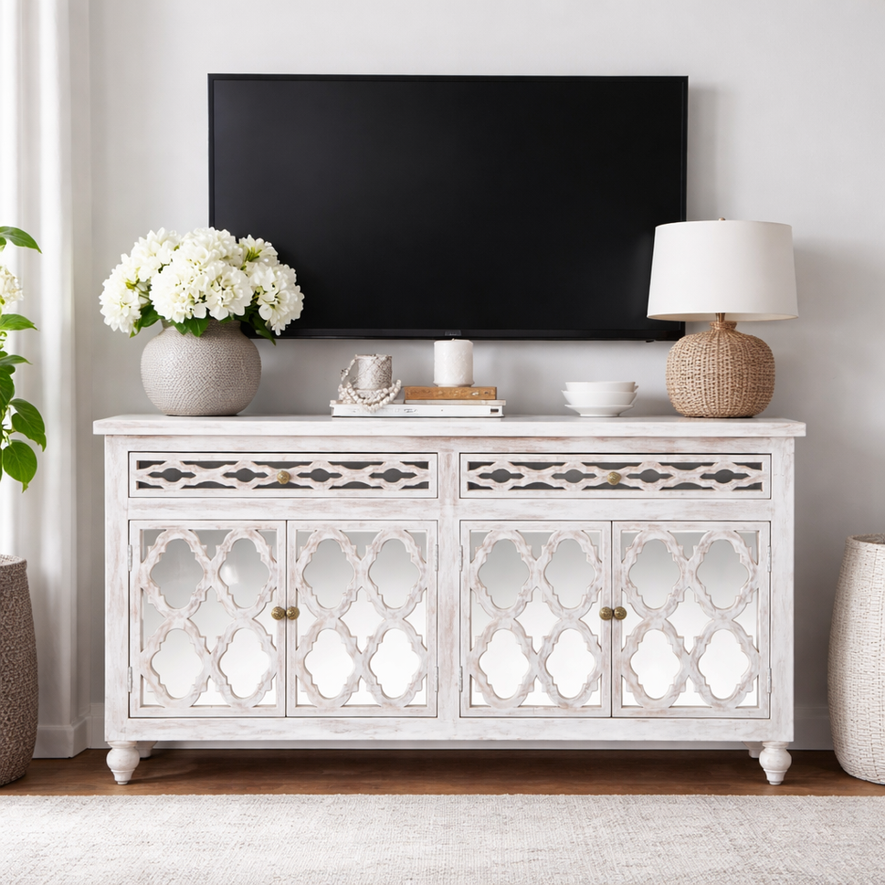 Harper Hand Carved Sideboard