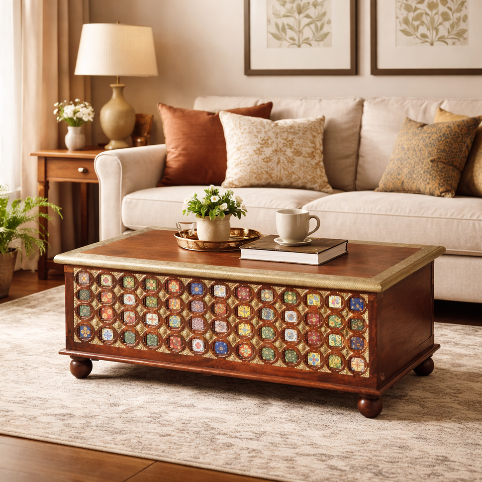 Willow Brass & Tile Heritage Trunk