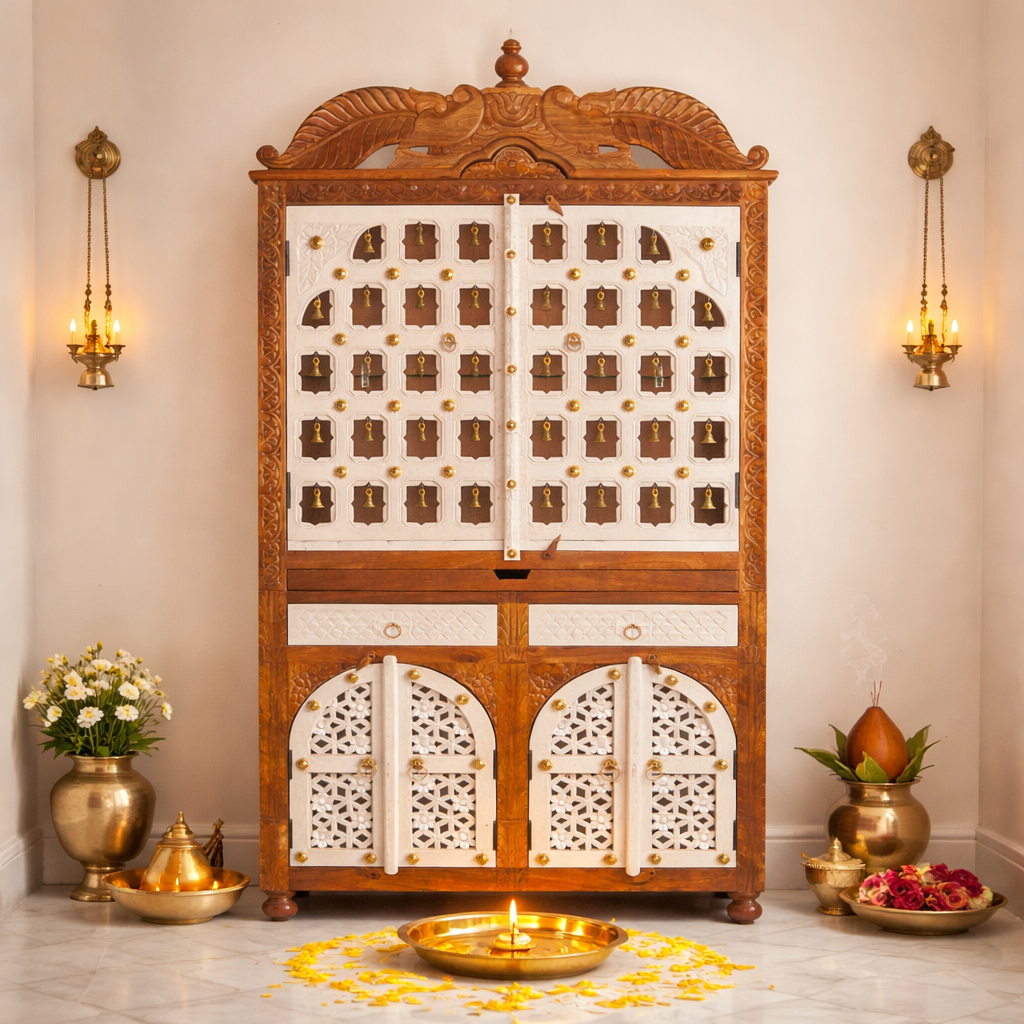 Avantika Hand carved Altar