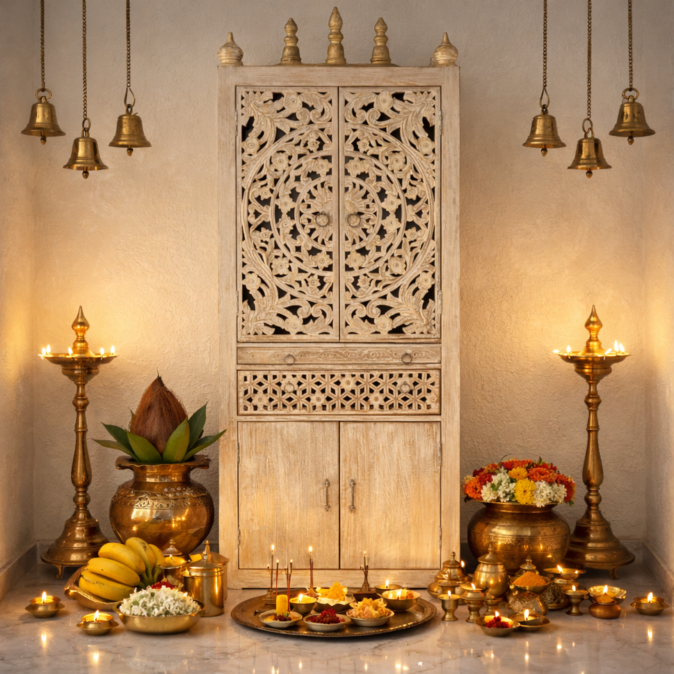 Bharti Carved Altar