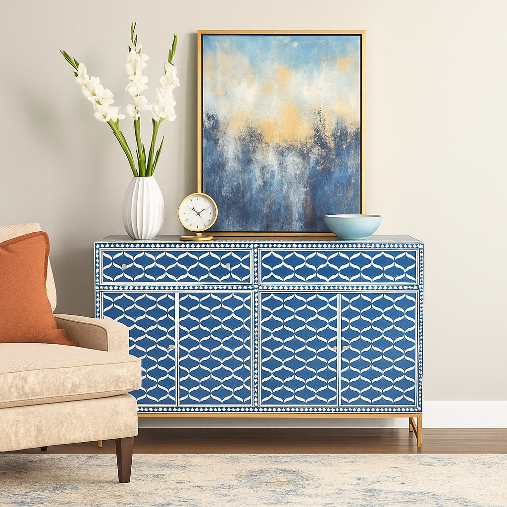 James Bone Inlay Sideboard