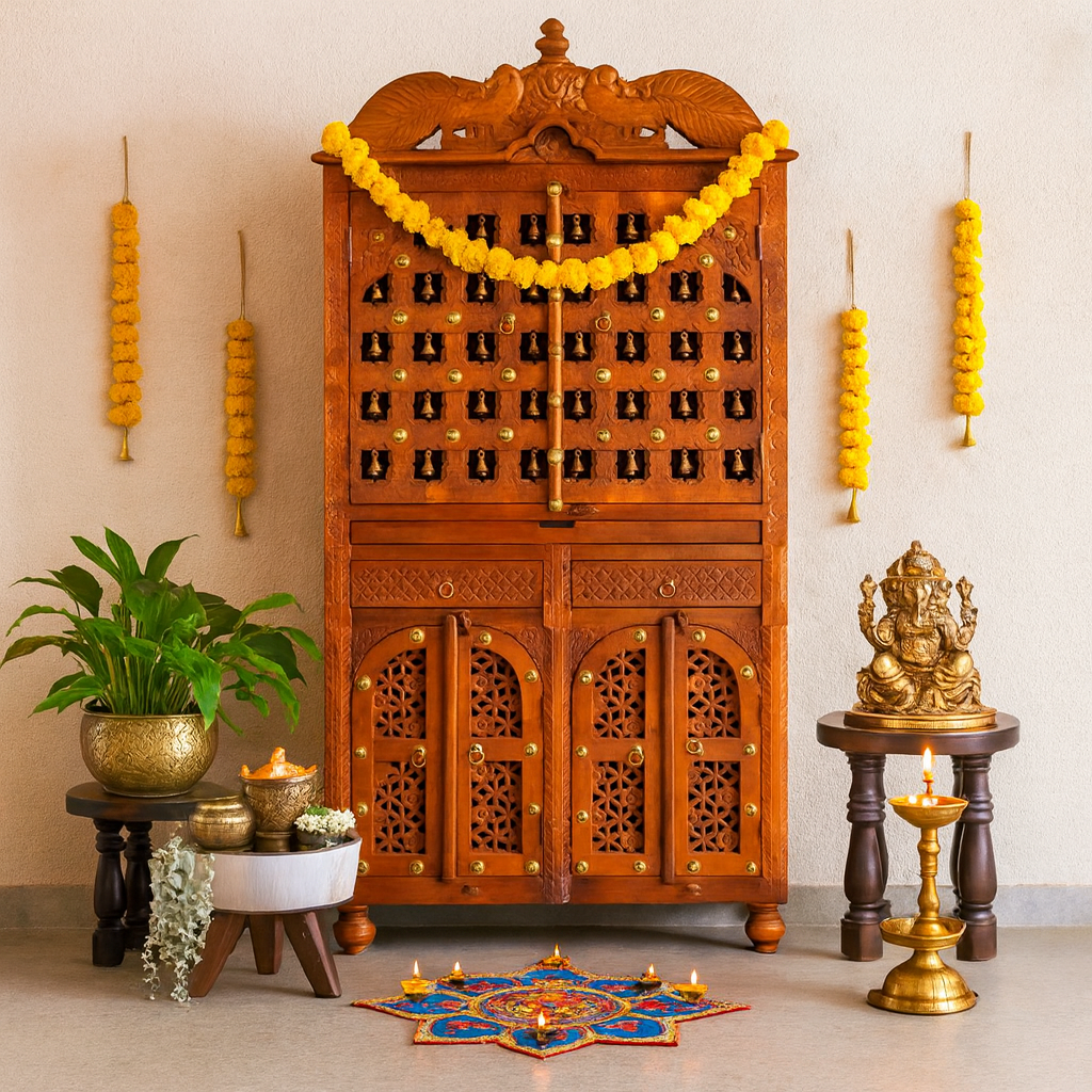Ravi Brass Bells Altar