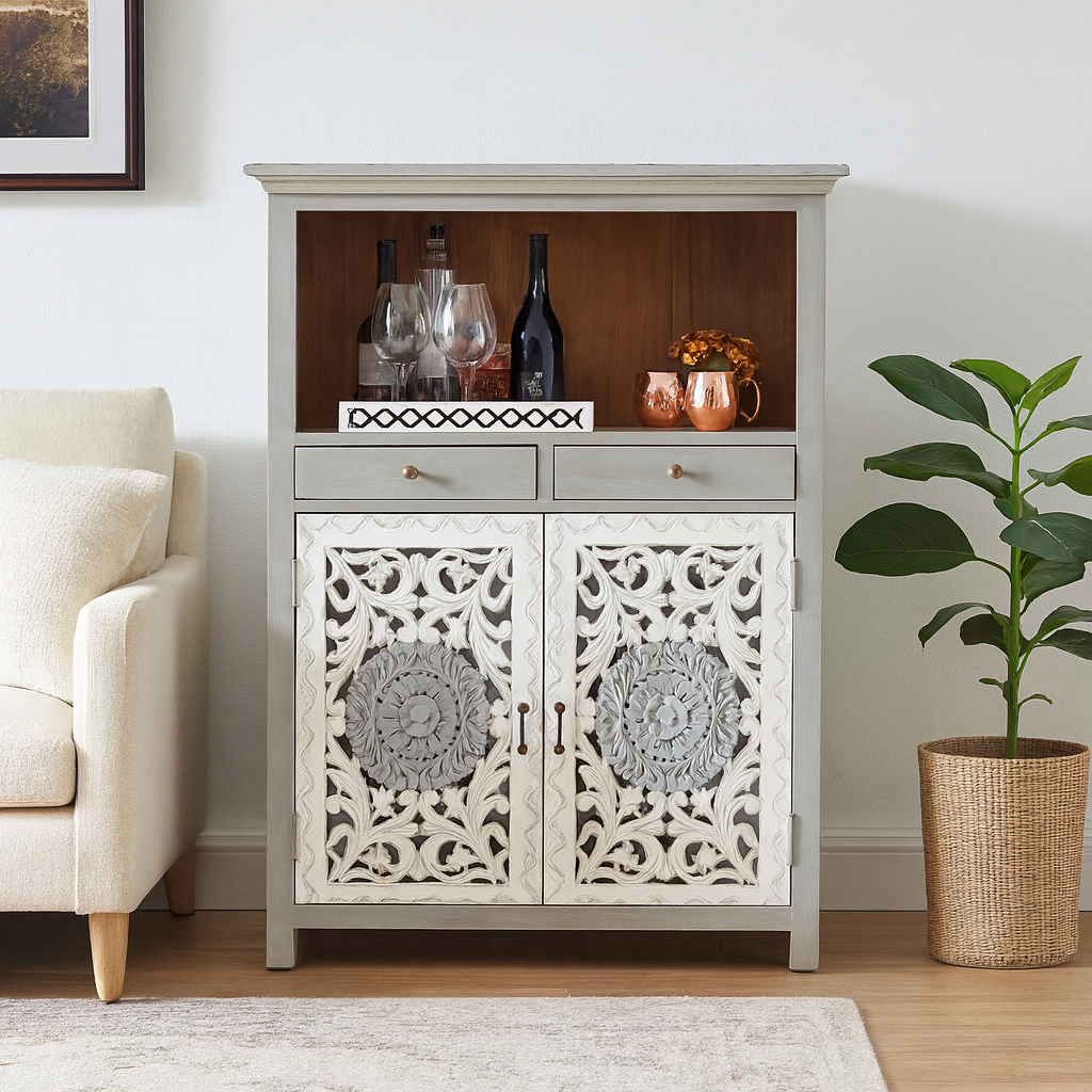 Ella Wooden Bar Counter