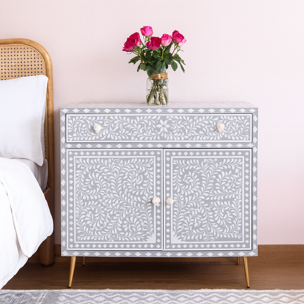 Raghav Resin Inlay Chest