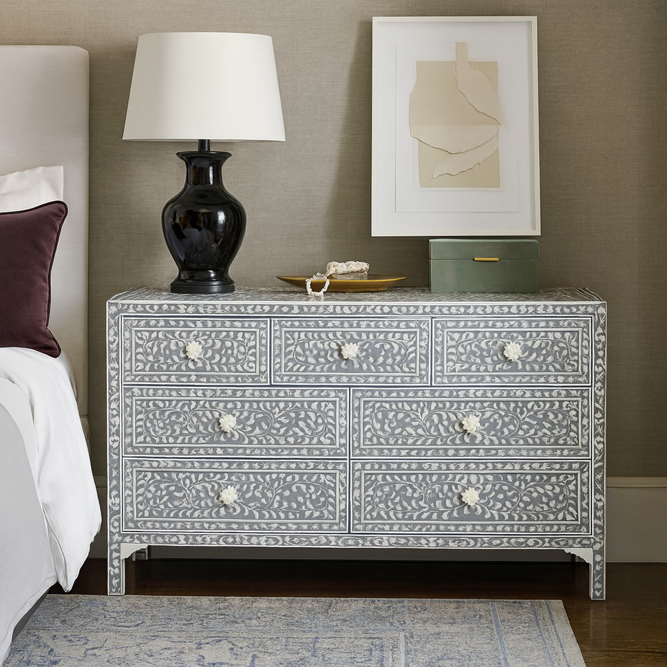 Gabrielle Mother of Pearl Inlay Dresser