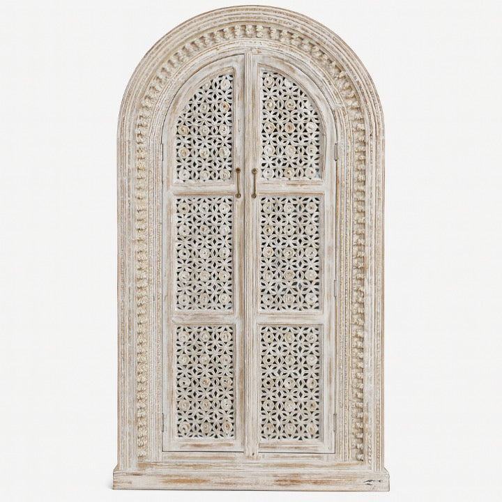 Liam Hand Carved Almirah