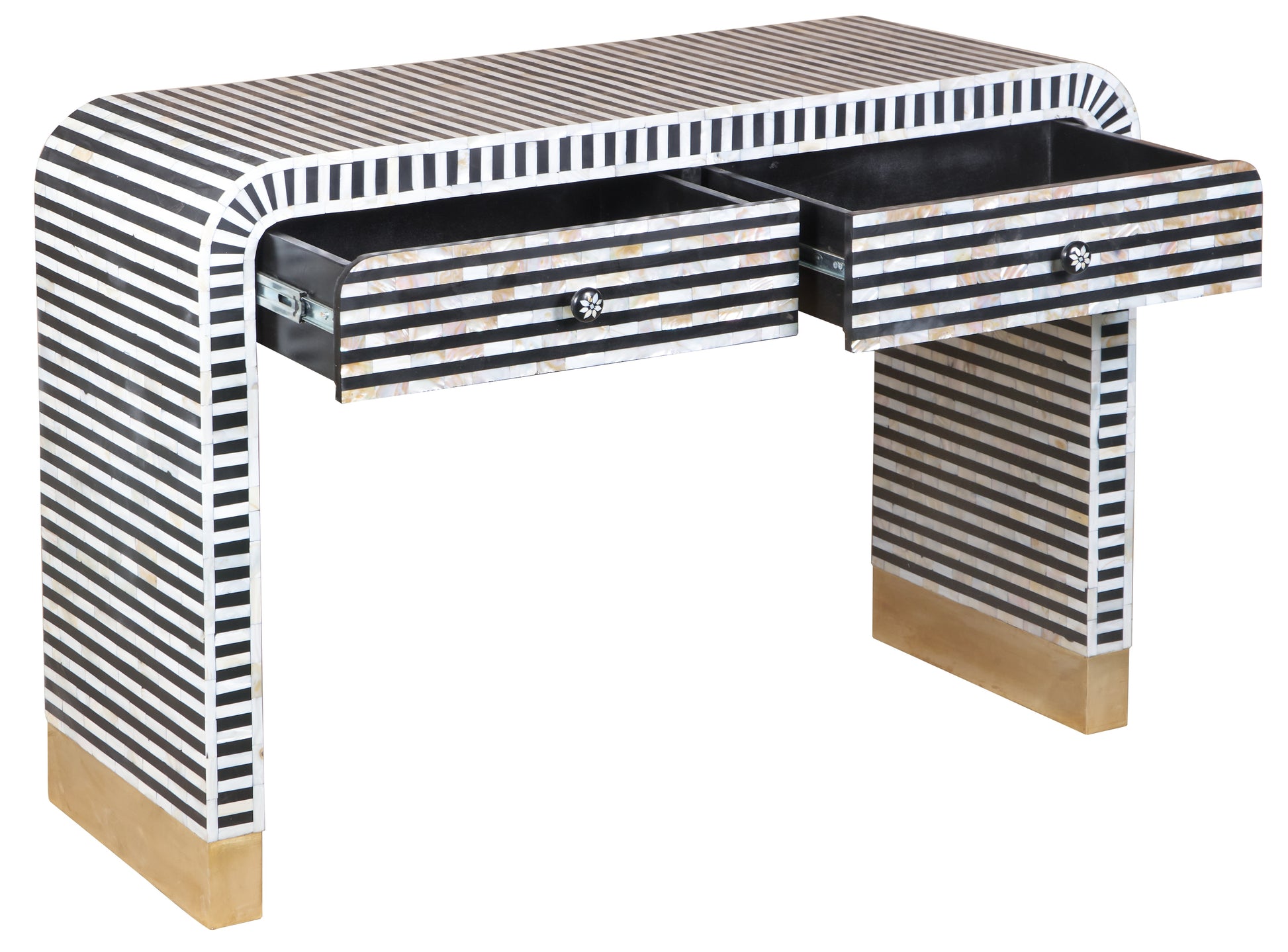 Nora Mother of Pearl Inlay Console Table