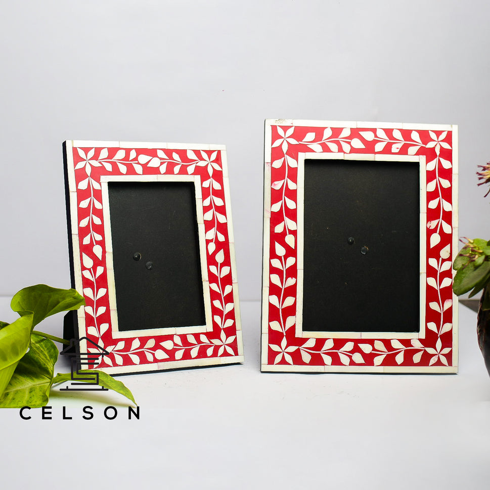 Nia Bone Inlay Photo Frame