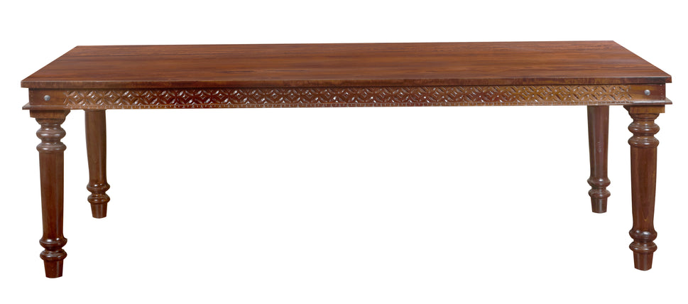 Suraj Hand Carved Wooden Dining Table