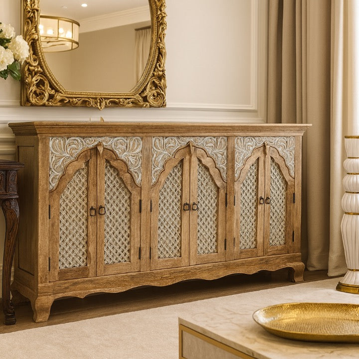 Brenden Hand Carved Sideboard