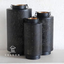 Switch Seema  Black Finish Lantern Set of 3 3 image