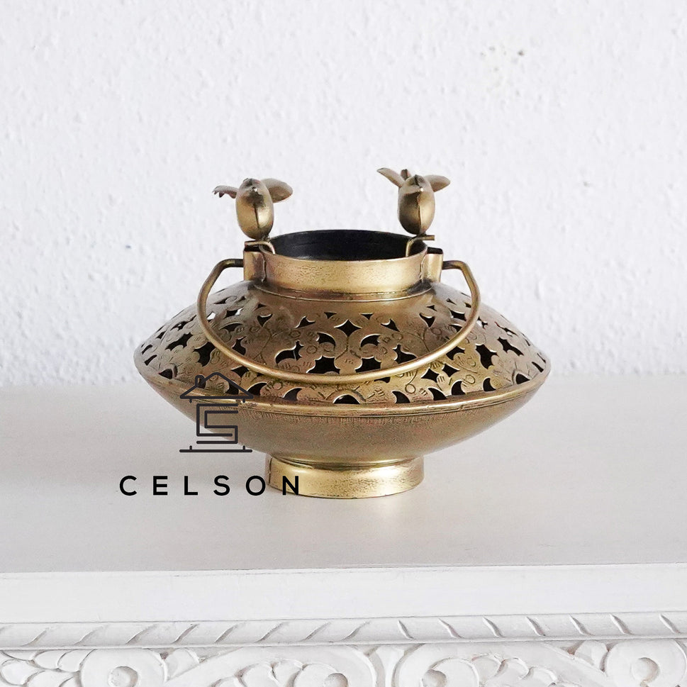 Utsav Antique Brass Lantern