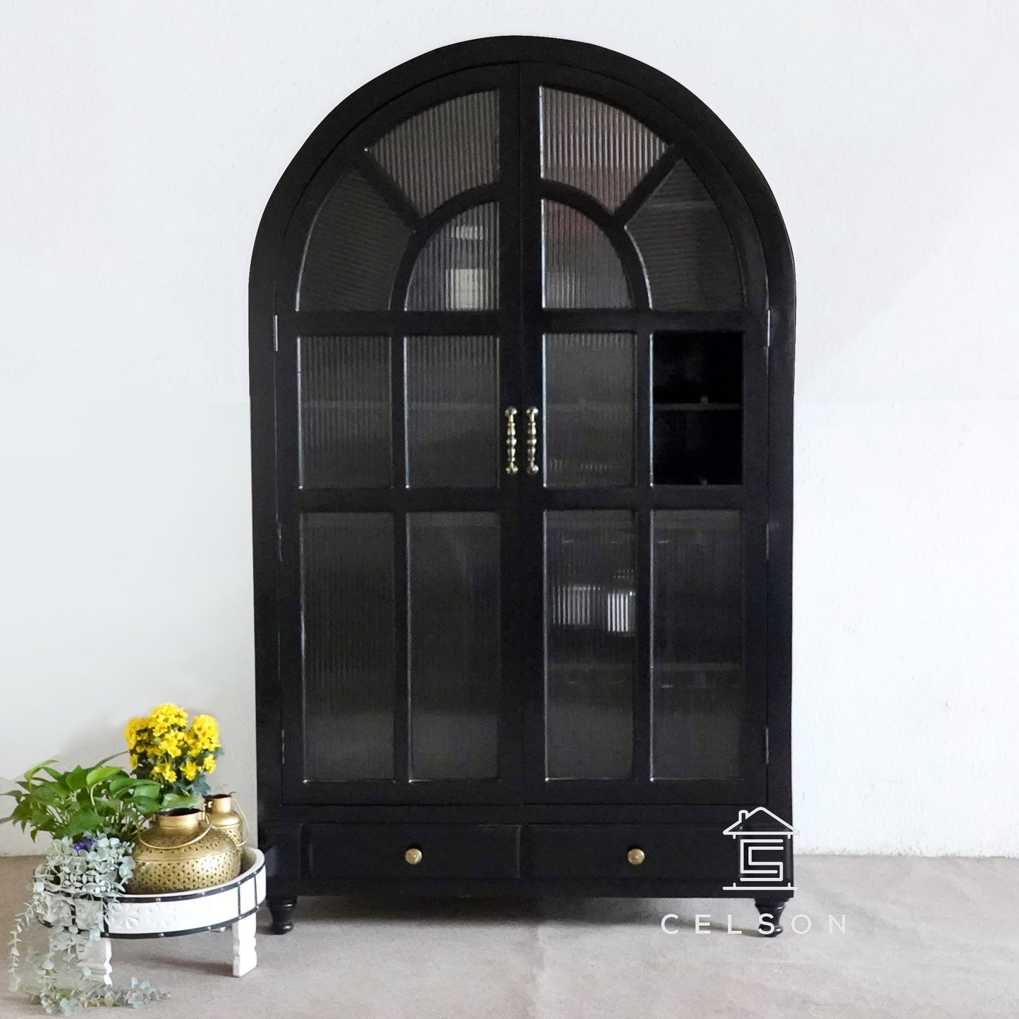 Jared Wooden Bar Cabinet