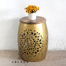 Switch Chloe Brass Finish Side Table 2 image