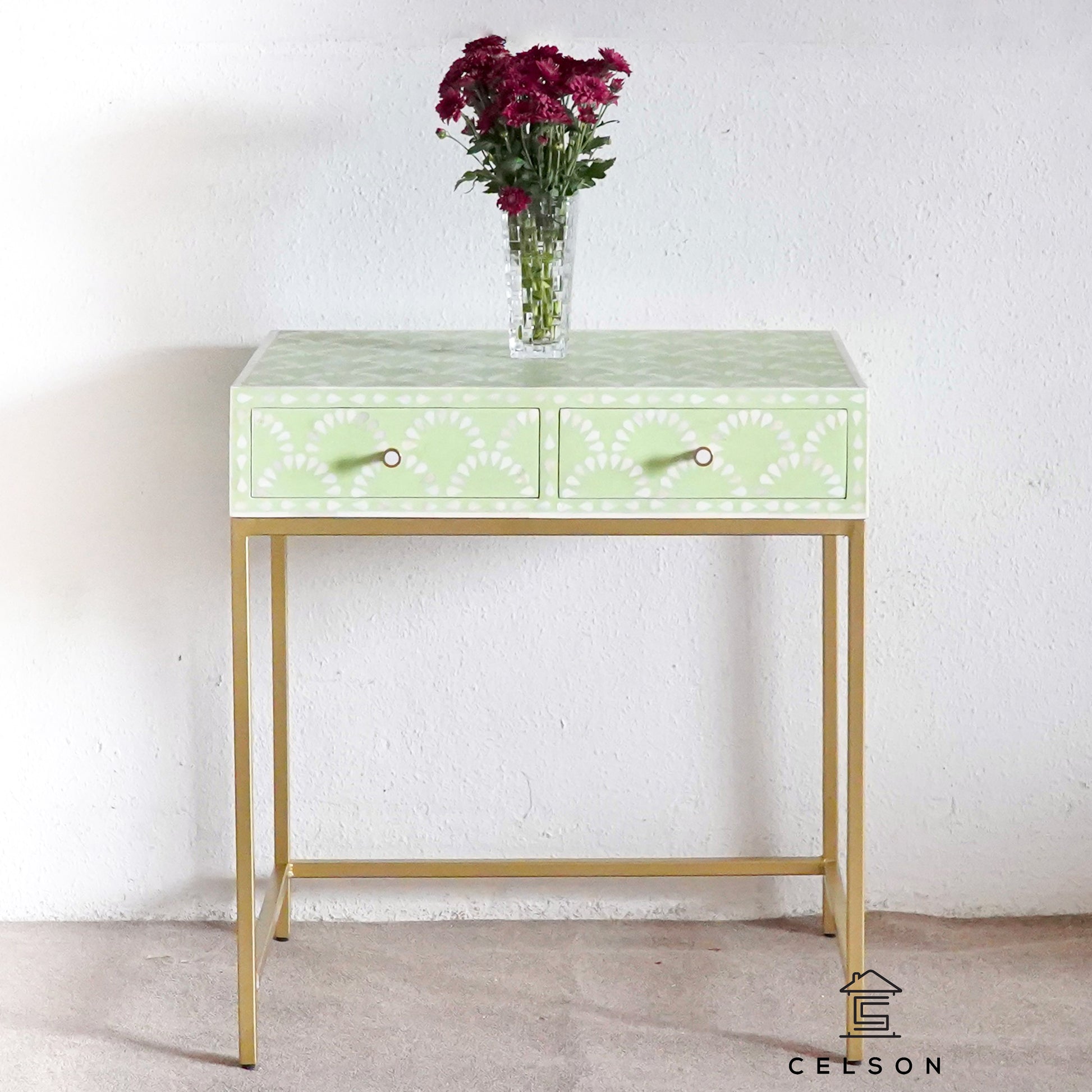Ana Bone Inlay Vanity Table