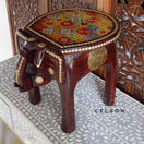 Switch Ella Wooden Hand Carved Stool 3 image
