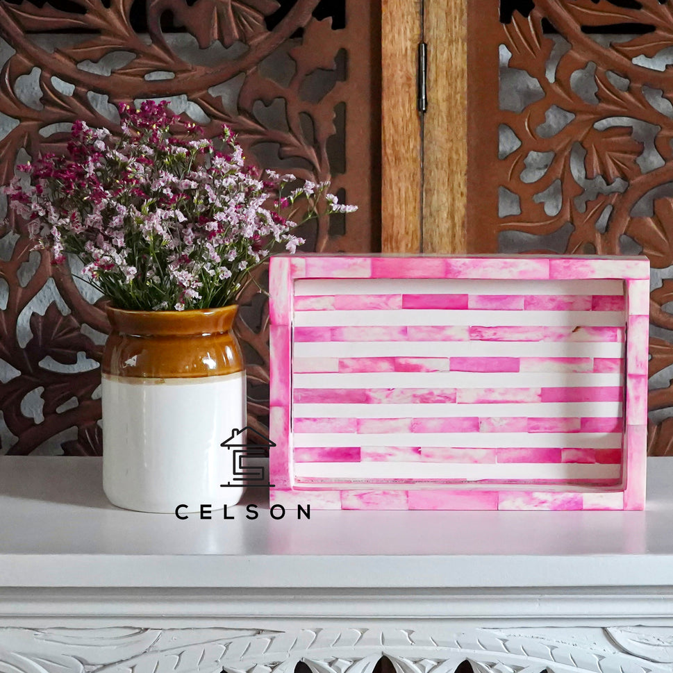 Caleb bone inlay tray