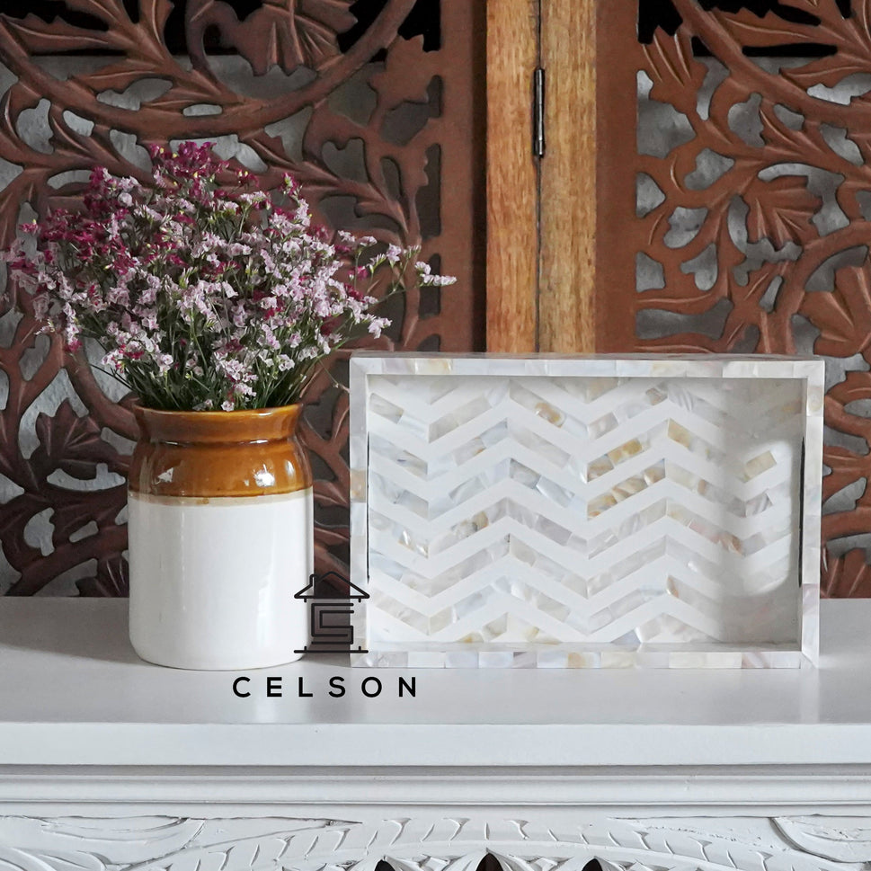 Myer Mother of Pearl Inlay Tray