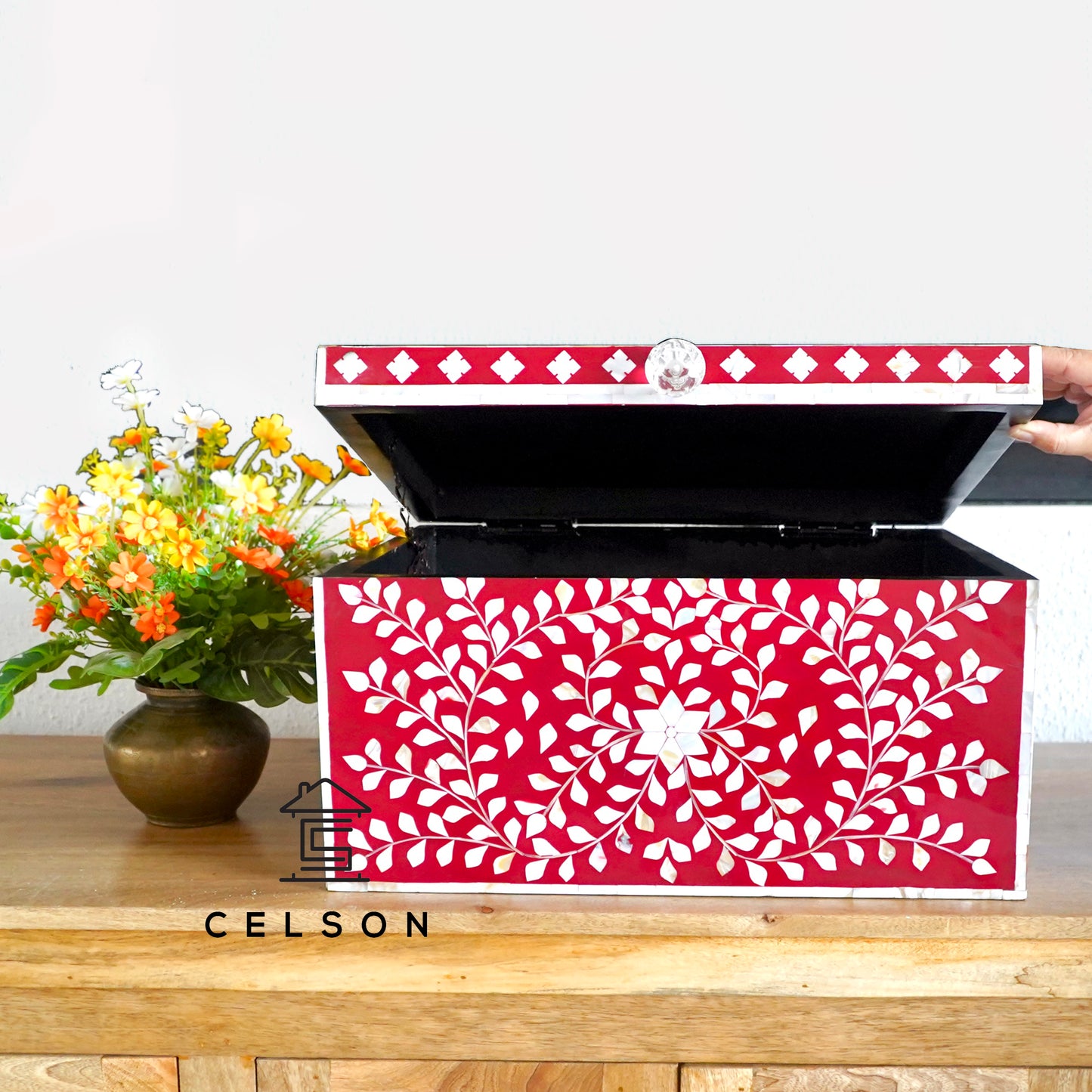 Anna Mother of Pearl Inlay Box