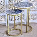 Switch Kelvin Mother of Pearl Inlay Nesting Table Set 2 image