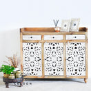 Switch Lucia Carved Wooden Shoe Cabinet 3 image
