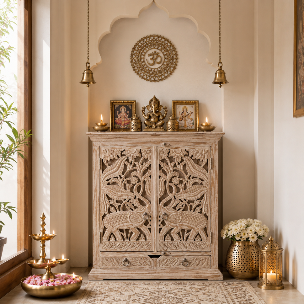 Bhakti Carved Altar