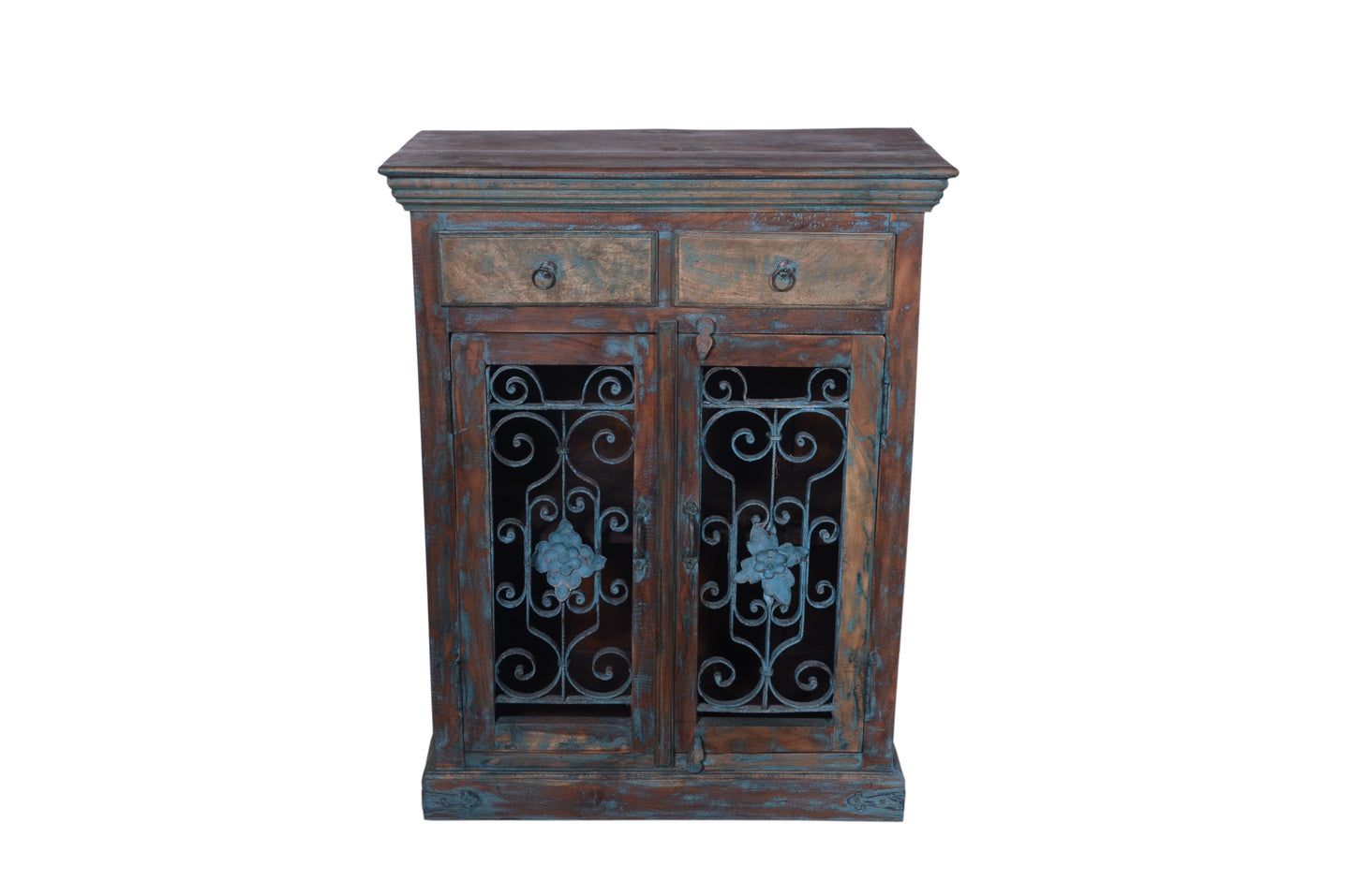 Basani Carved Wooden Cabinet