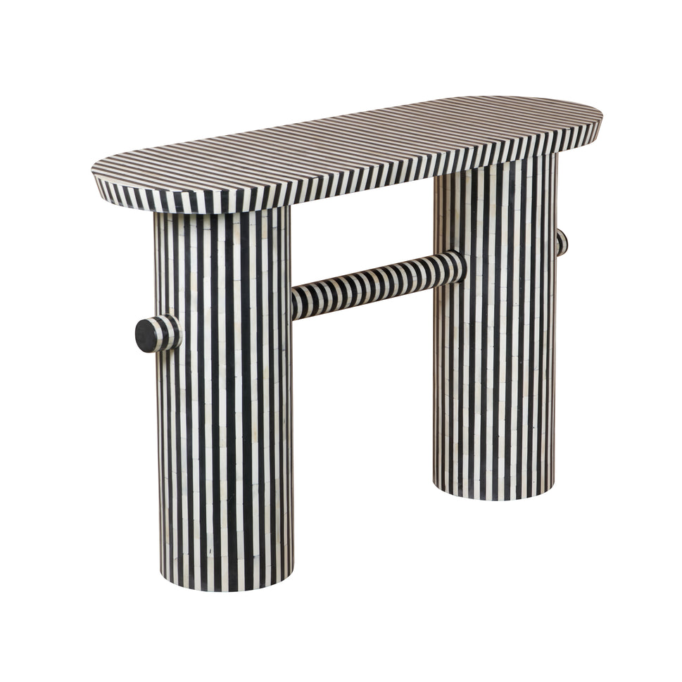 Ziva Bone Inlay Console Table