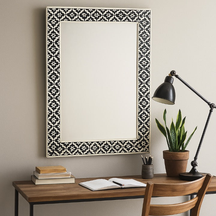 Noel Bone Inlay Mirror