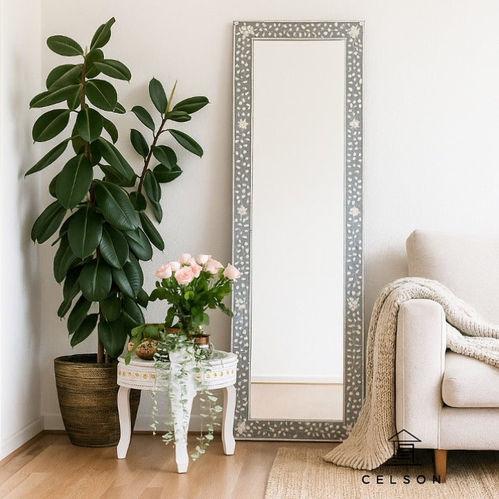 Ramona Mother of Pearl Inlay Mirror