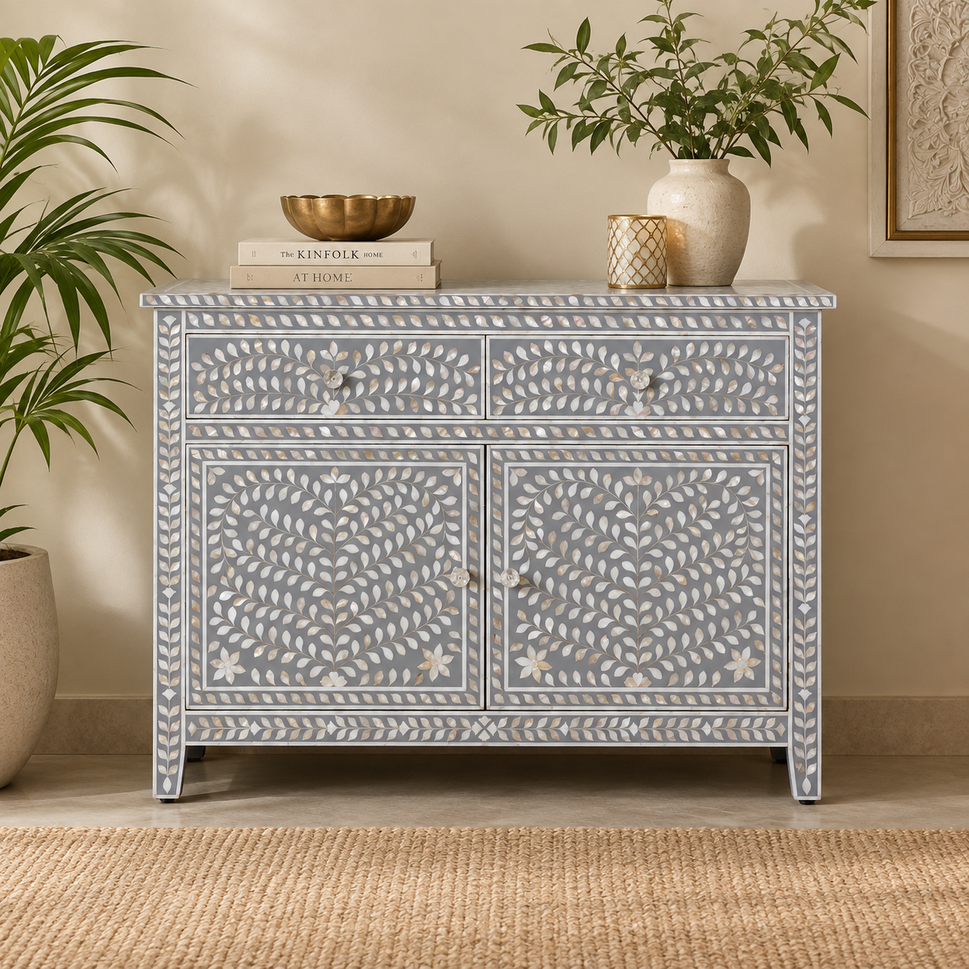Savio Mother of Pearl  Inlay Chest