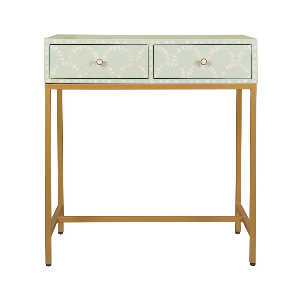 Oliver Bone Inlay Vanity Table