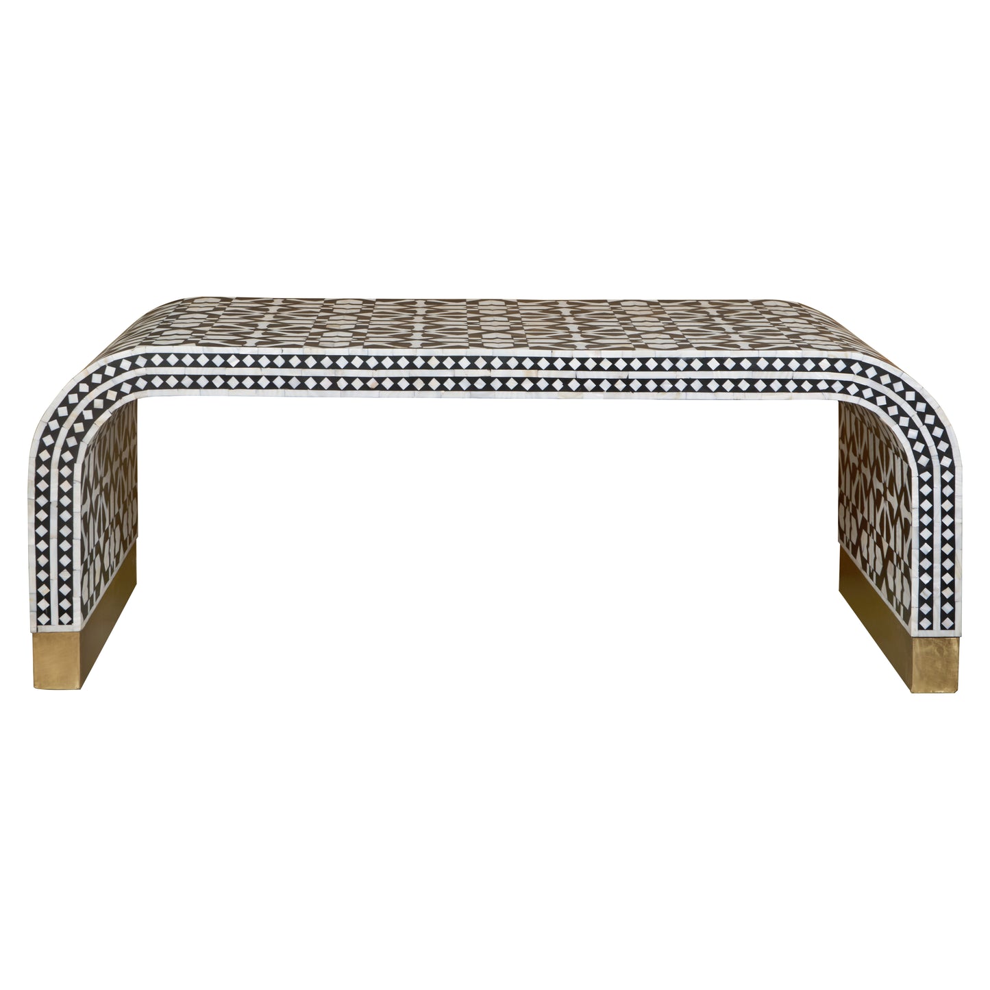 Yuvan Bone Inlay Coffee Table