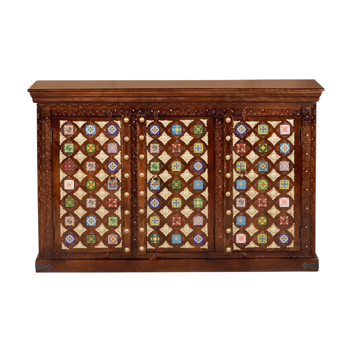 Isabella Hand Carved Wooden Sideboard