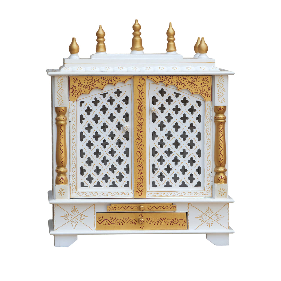 Durga Wooden Carved Mandir