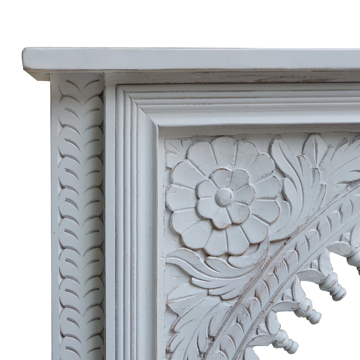 David Hand Carved Console Table