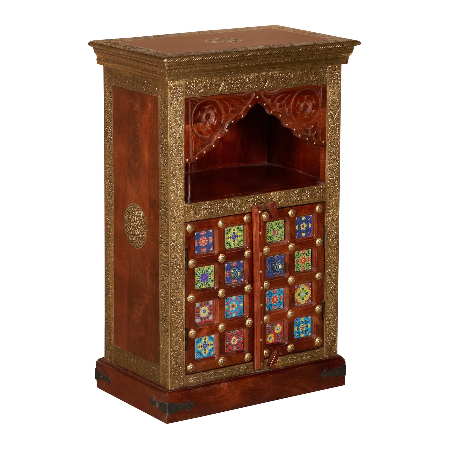 Gopala Hand Carved Wooden Mandir