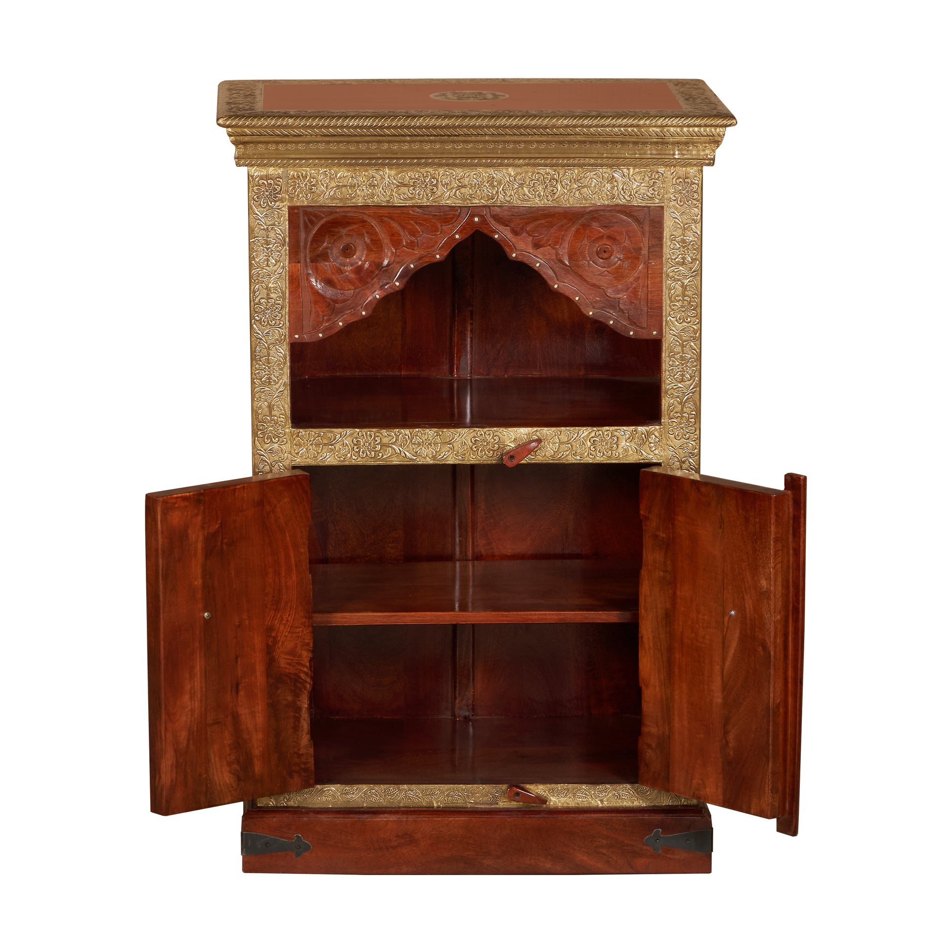 Gopala Hand Carved Wooden Mandir
