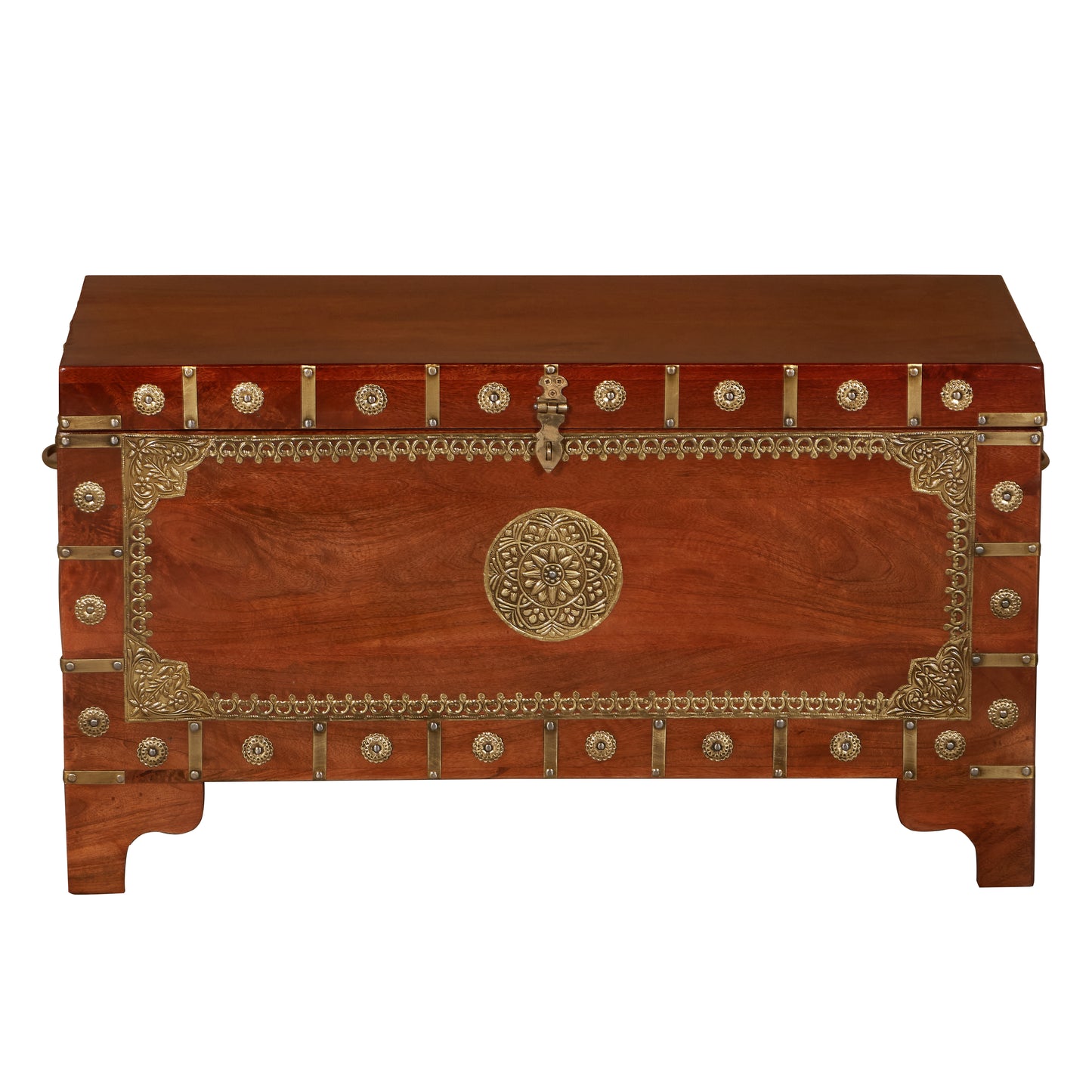 Trisha Wooden Storage Trunk