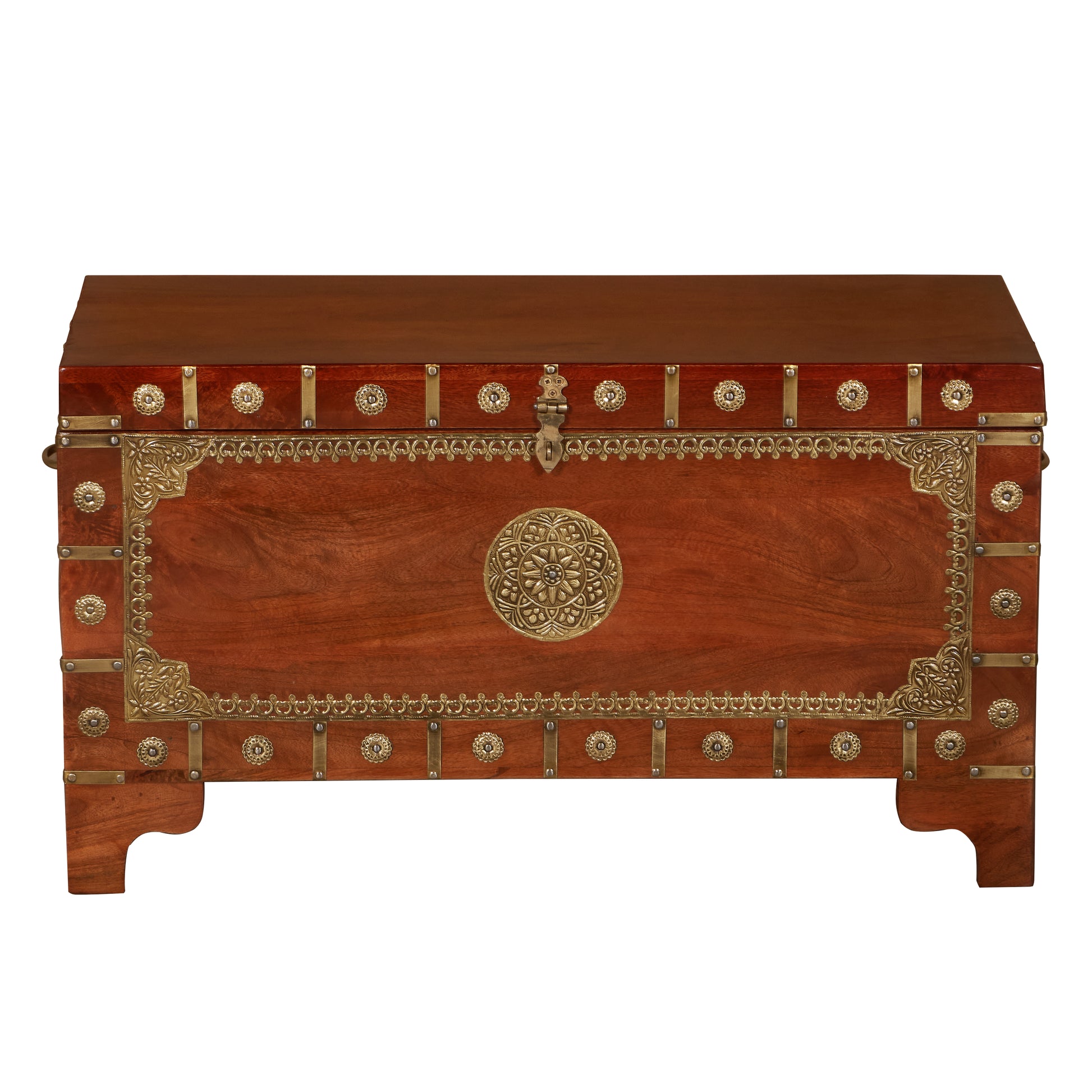 Trisha Wooden Storage Trunk