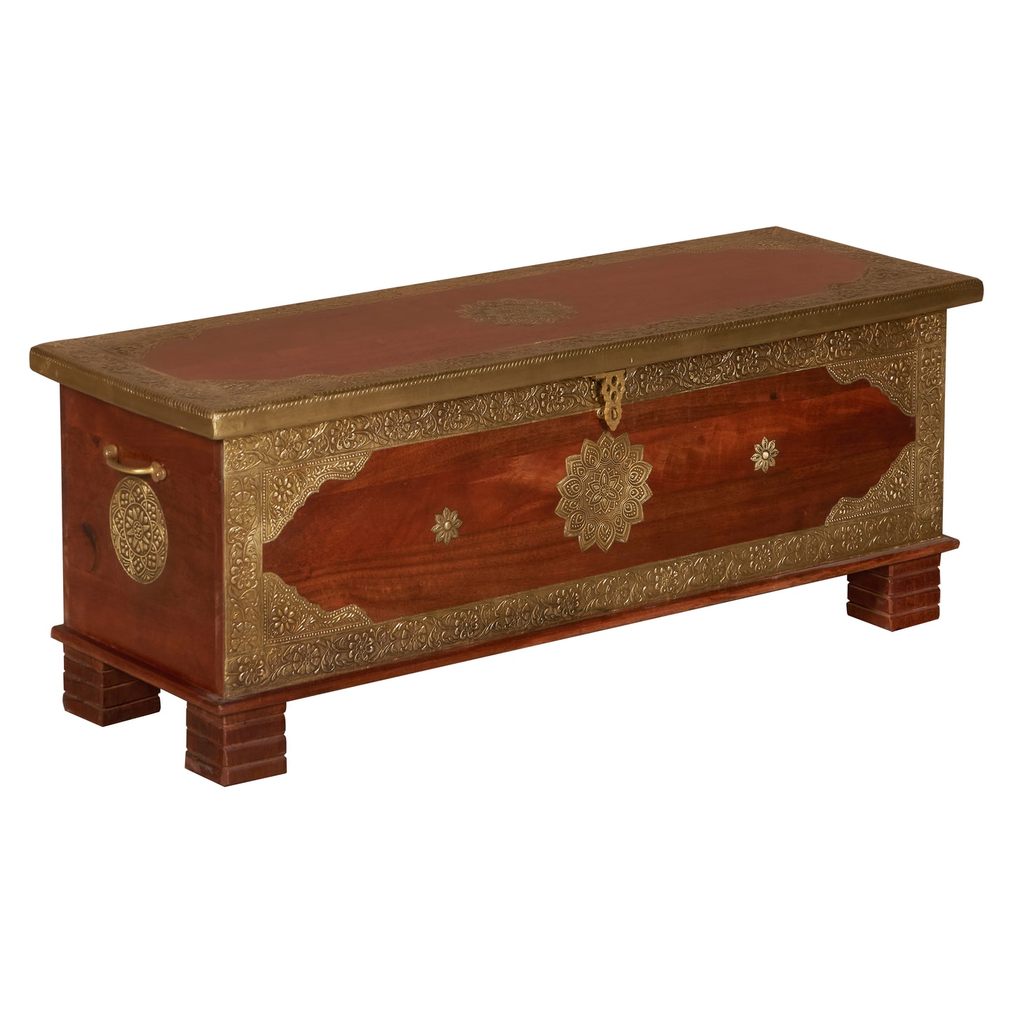 Minka Wooden Storage Trunk