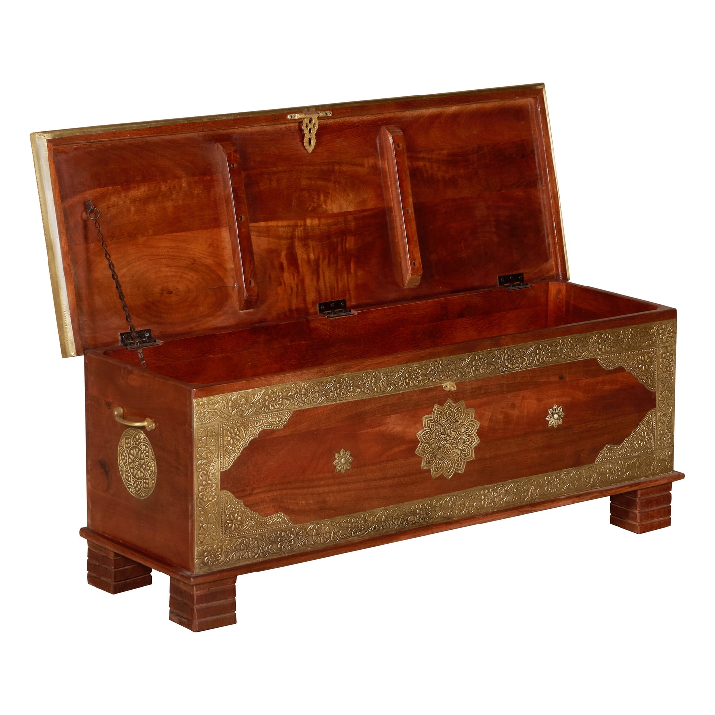Minka Wooden Storage Trunk
