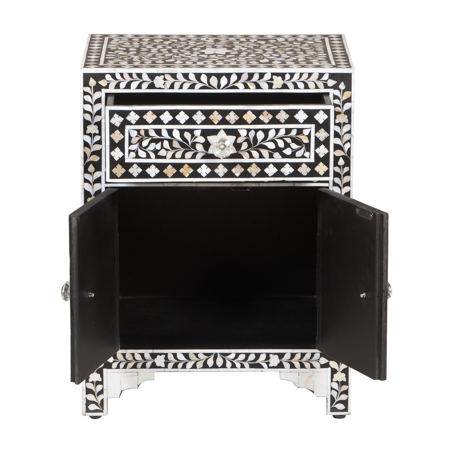 Sasha Mother of pearl Inlay Bedside