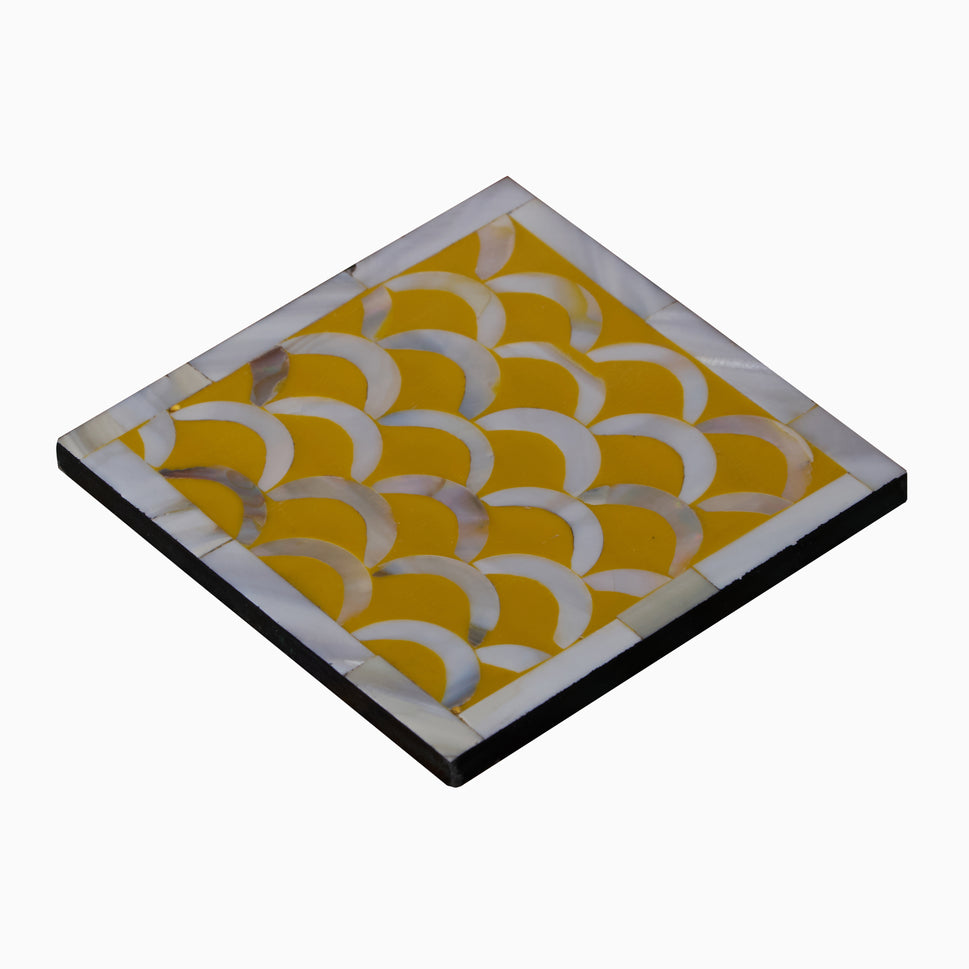 Ria Mother of Pearl Inlay Coaster