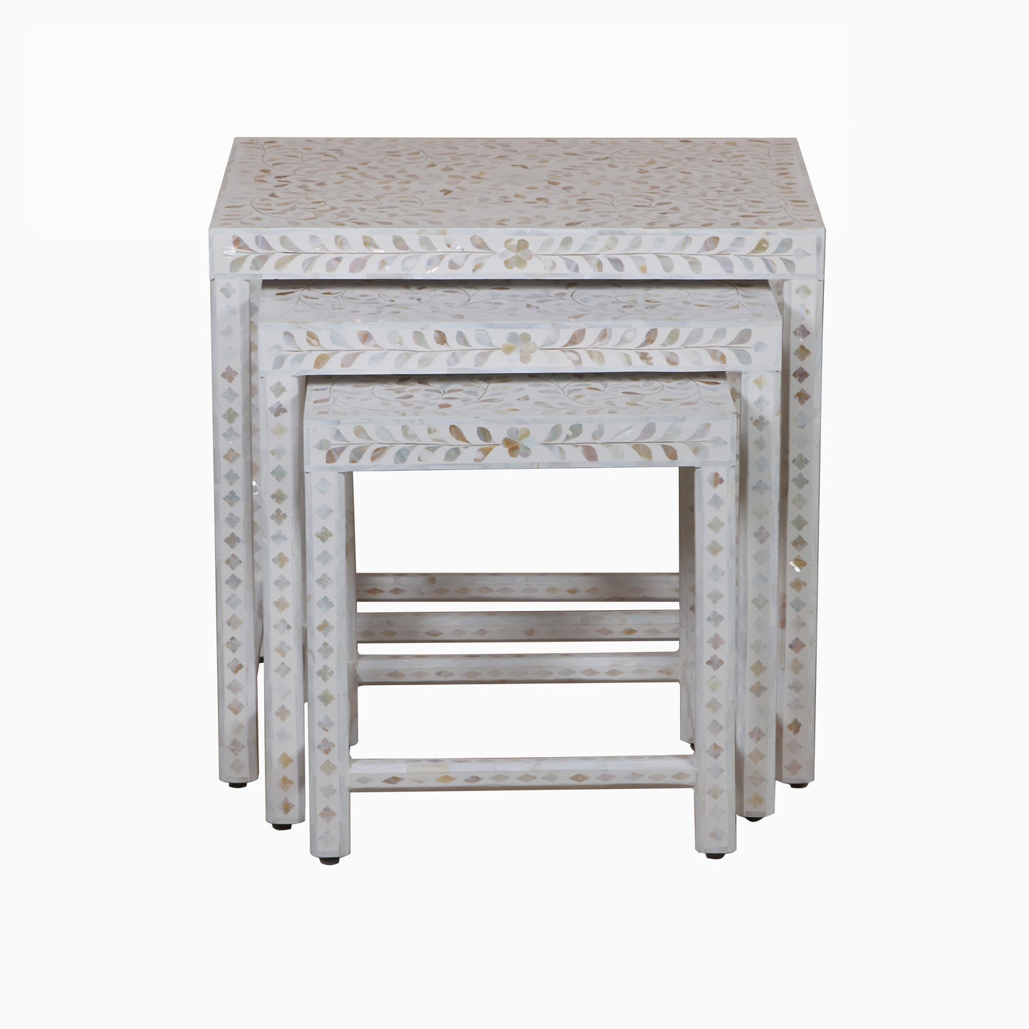 Liam Mother of Pearl Inlay Nesting Table