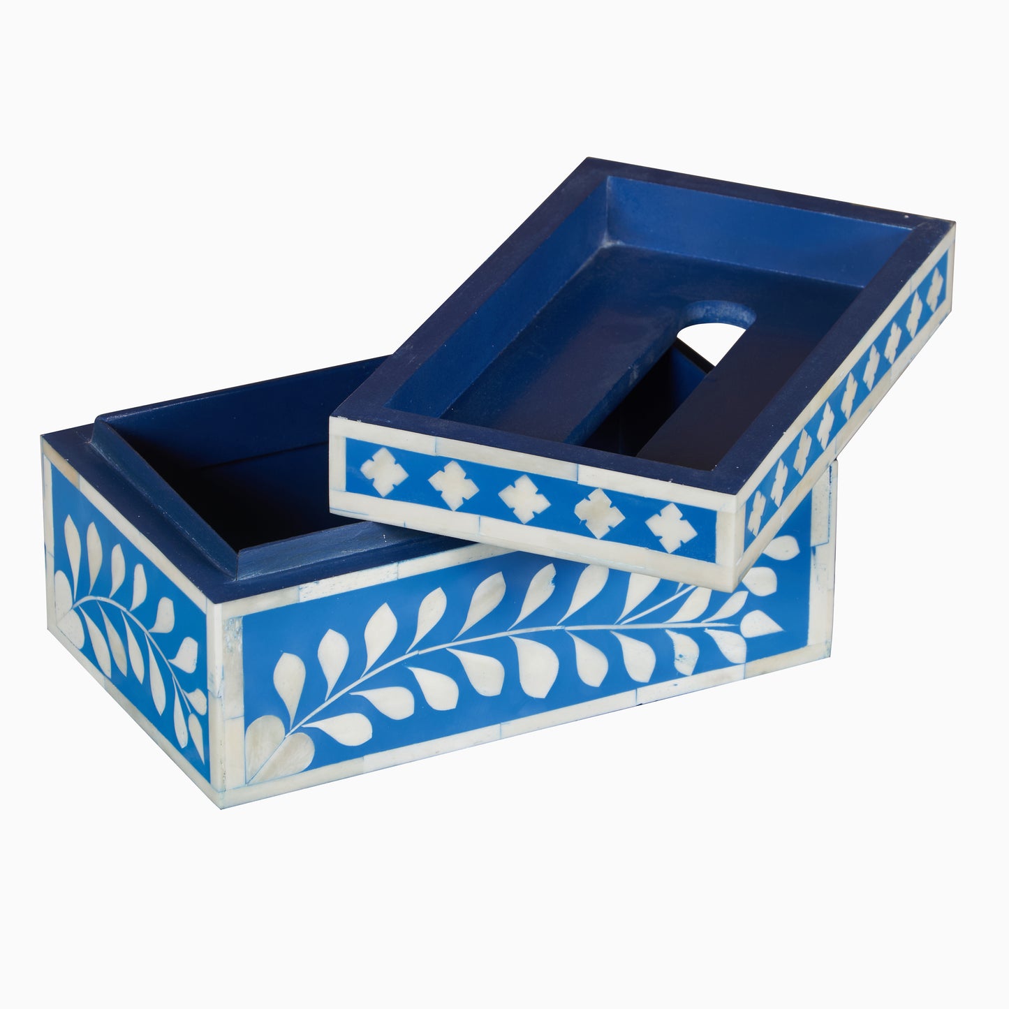 Panna Bone Inlay Tissue Box
