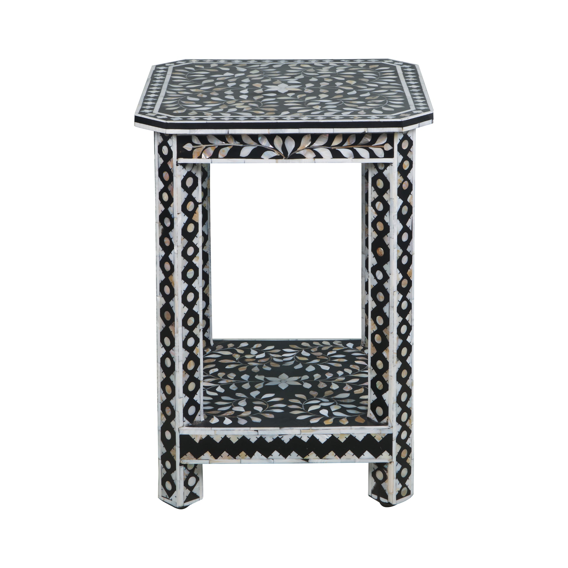 Lark Mother of Pearl Inlay Stool