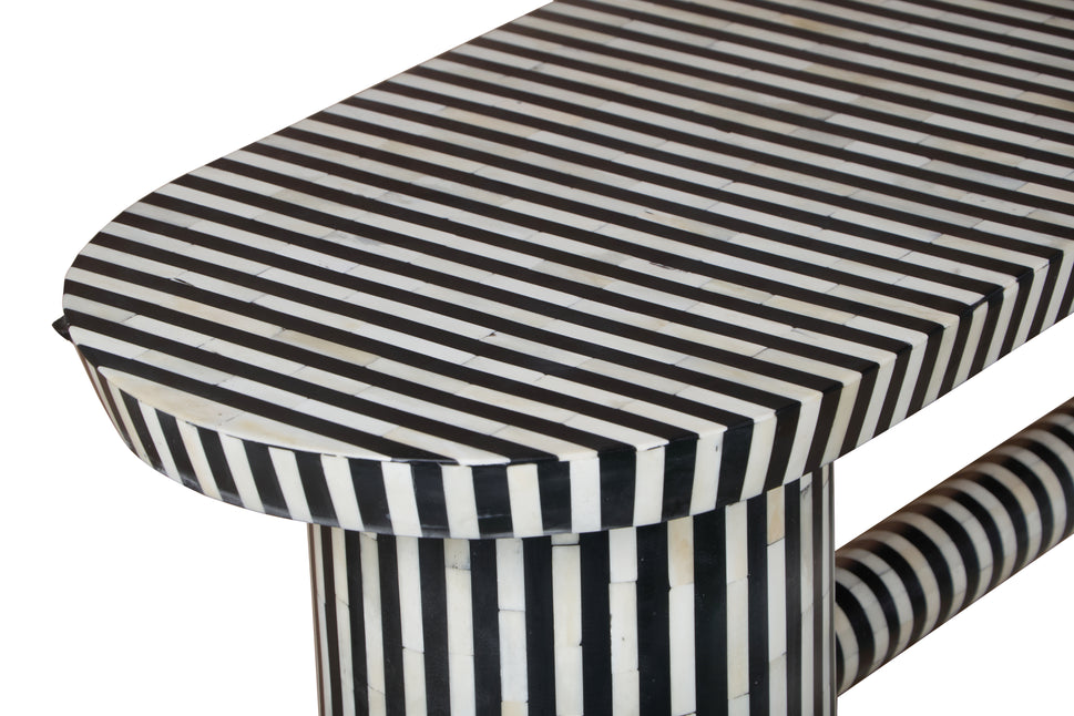 Ziva Bone Inlay Console Table