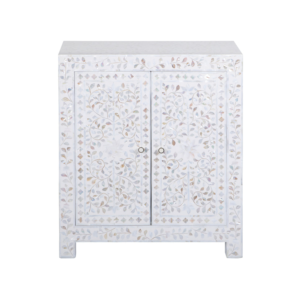 Bella Mother of Pearl Inlay Cabinet