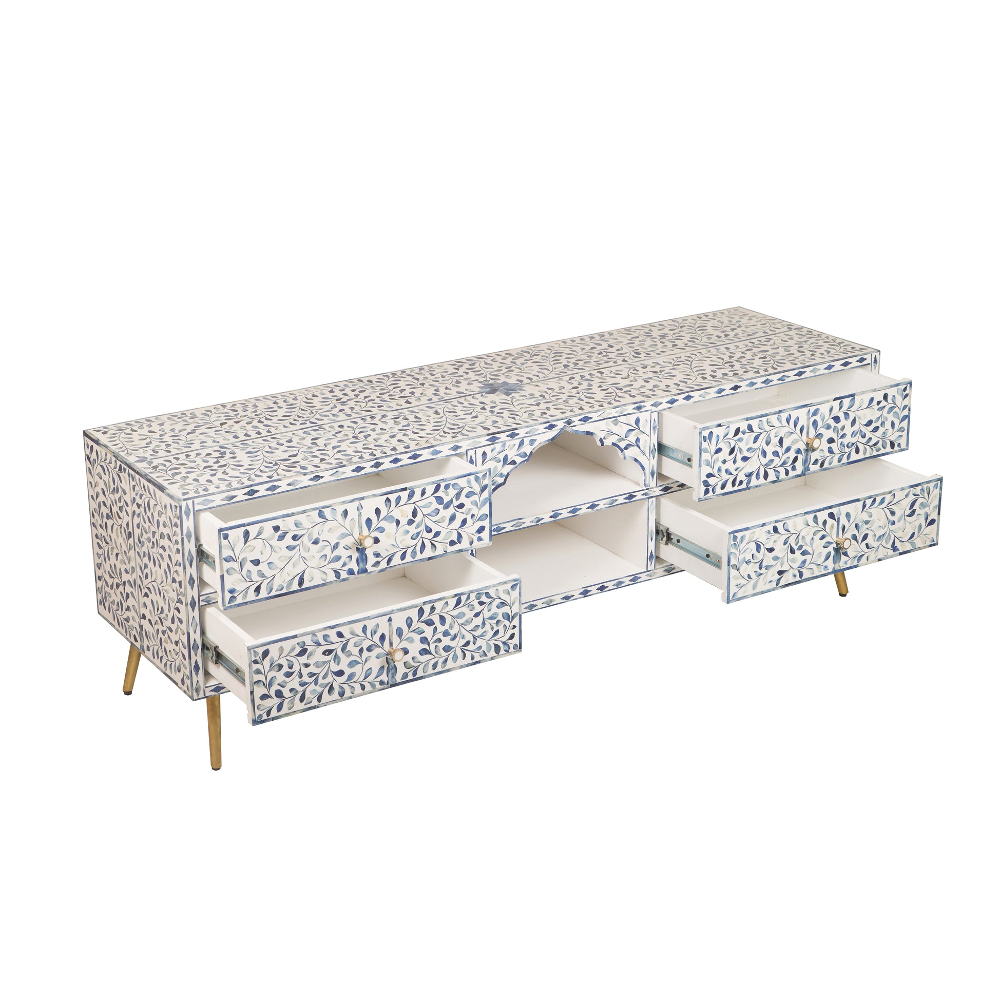 Clea Bone Inlay TV Console